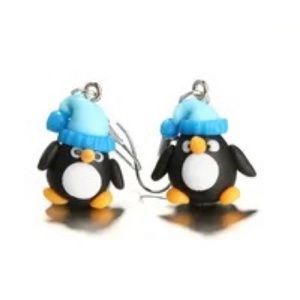 🔥5 for $25🔥 Clay Penguin Earrings